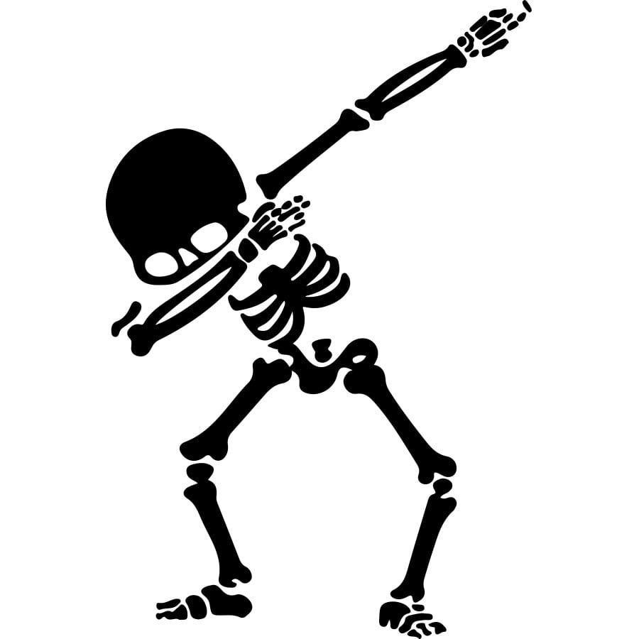 dabbing skelet2